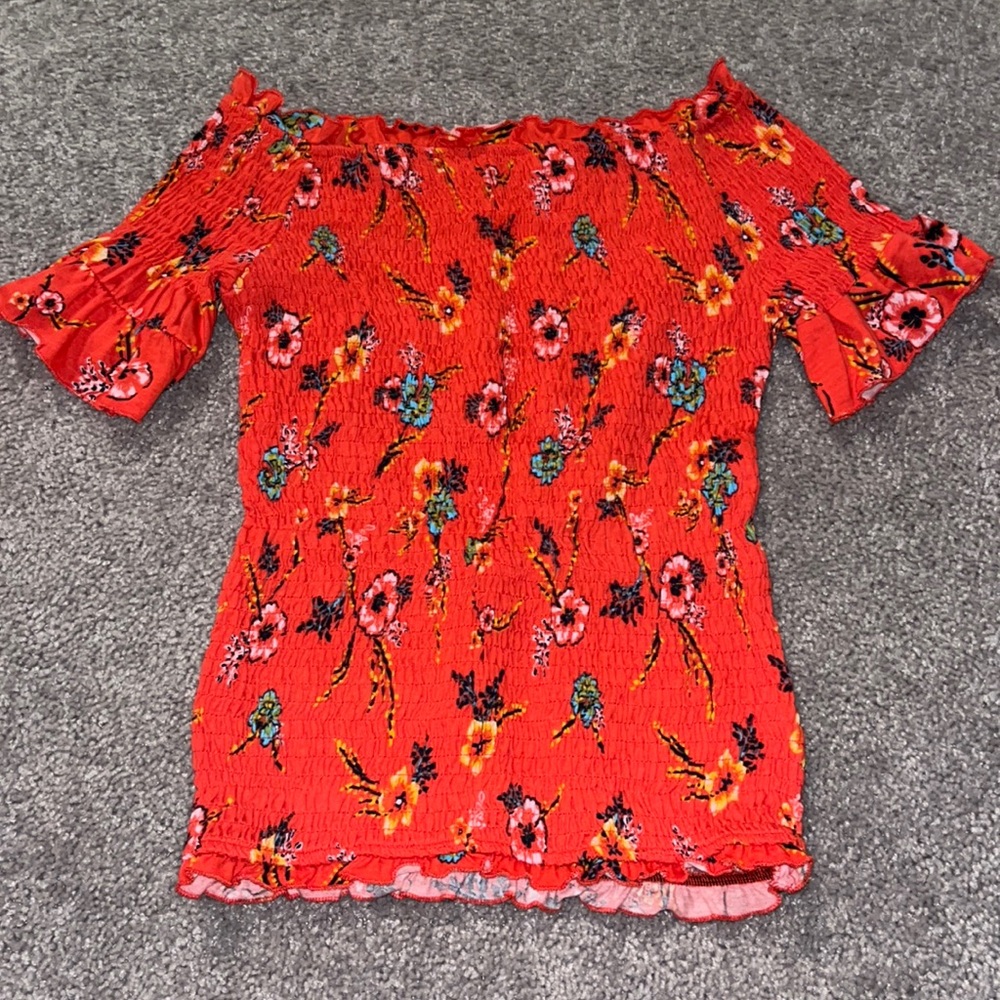 Womens off the shoulder top